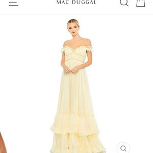 Mac Dugal gown for wedding or prom